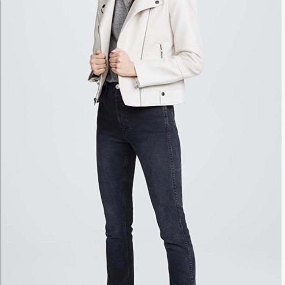 Cupcakes & Cashmere Moto Jacket in Dusty Pink - Picture 3 of 6